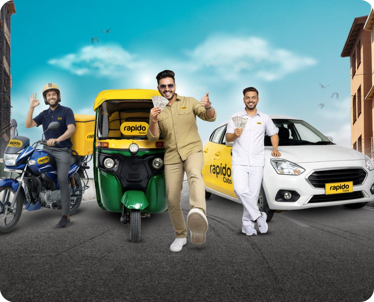 Rapido App Rickshaw Earn with Rapido